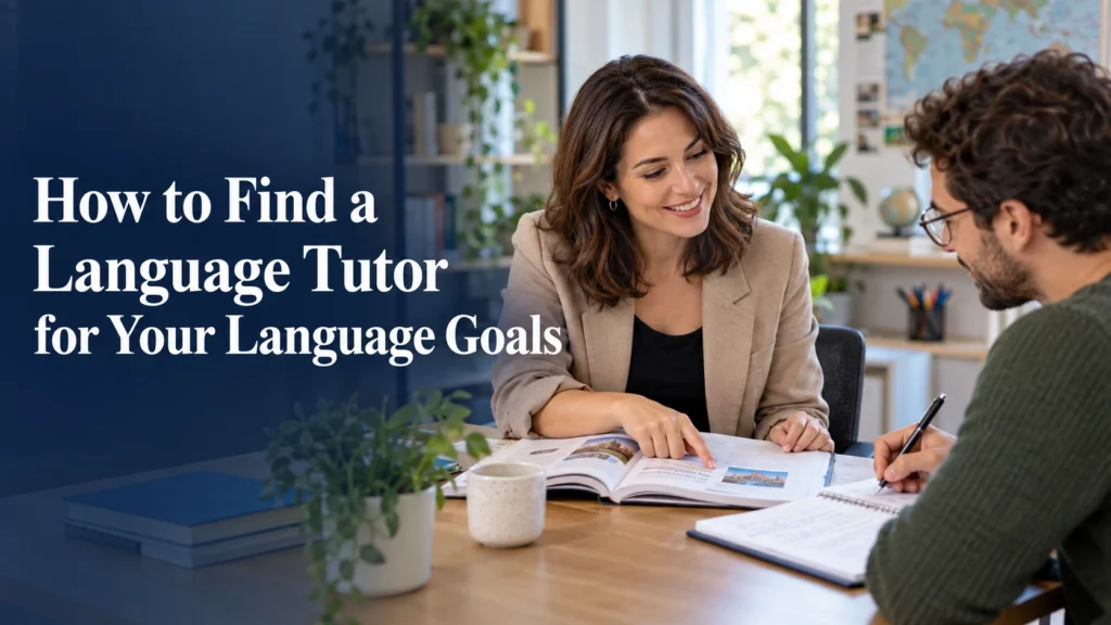How to Find a Language Tutor for Your Language Goals